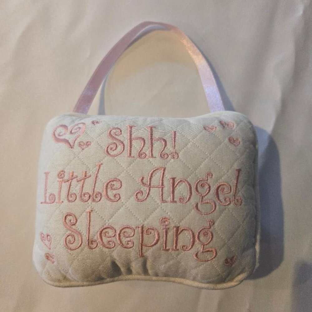 Koala Baby "Angel Sleeping" door sign